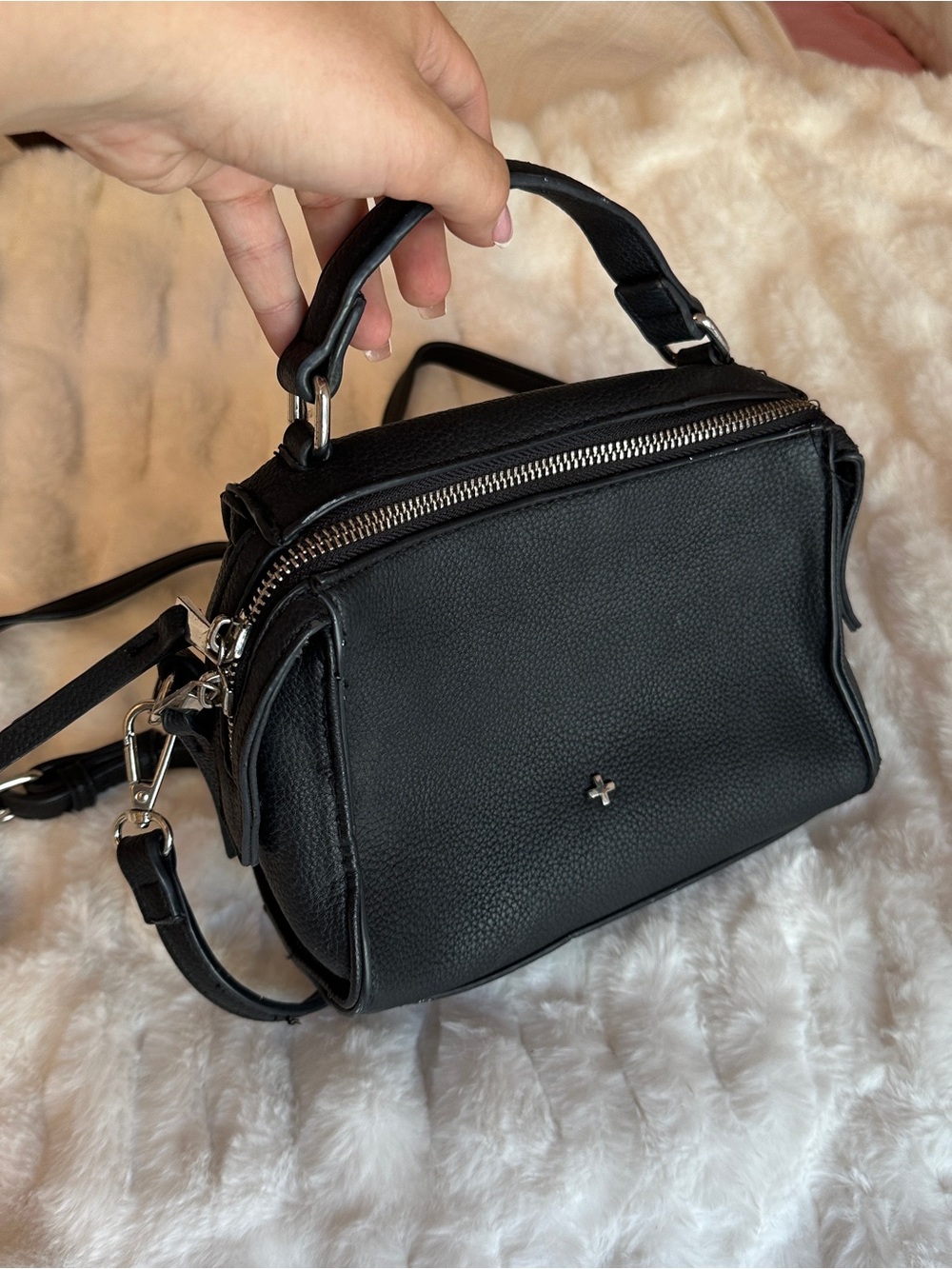 Peta + Jain Black Crossbody Bag